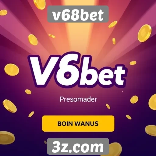 Promoções e bônus disponíveis no V68Bet